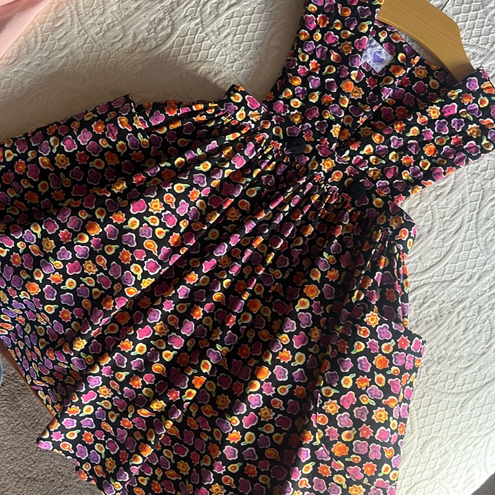 CARY SAN Francisco girls cotton jumper dress-sz 4-made in USA